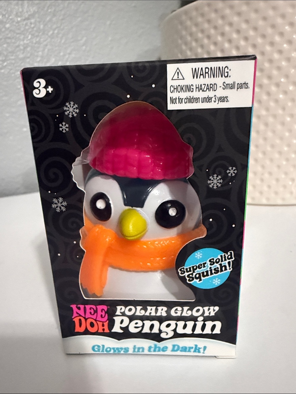 NeeDoh Polar Glow Penguin — AUTHENTIC 🐧
